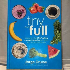 Tiny and Full by Jorge Cruise  - Blue Cover